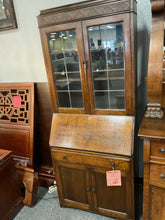 Load image into Gallery viewer, R9910 30”x 72” Antique Secretary Used Desk $299.98 - 1 Only