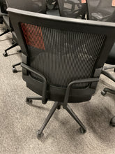 Load image into Gallery viewer, R6131 Sit On It Black Armless Mesh Back Used Office Chair $39.98