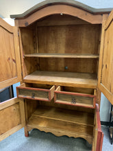 Load image into Gallery viewer, R1333 44”x 78” Rustic Used Storage Cabinet $399.98 - 1 Only
