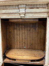 Load image into Gallery viewer, R2626 60”x 89” Aged Crackle Finish Used Storage Armoire $149.98 - 1 Only