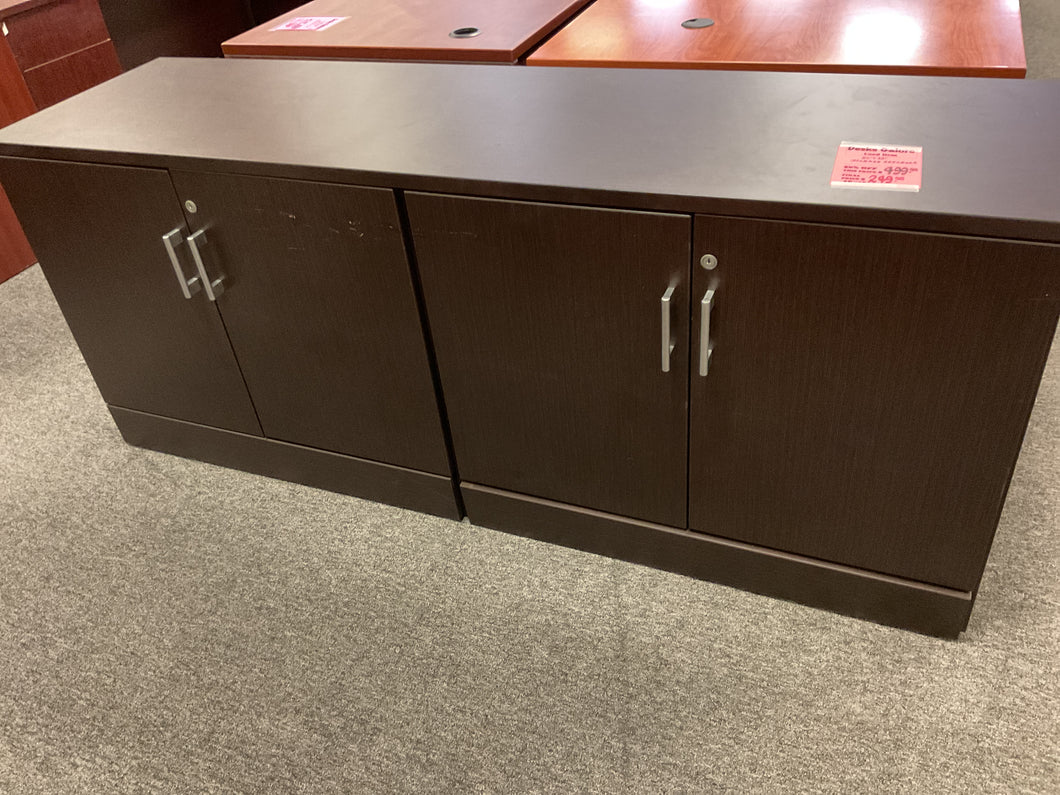 R7106 20”x 72” Espresso Lam Used Storage Credenza $249.98 - 1 Only