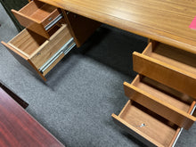 Load image into Gallery viewer, R440 30”x 60” Oak Used Desk w/2 Files $199.98 - 1 Only