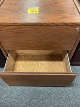 Load image into Gallery viewer, R37 Oak 2 Drawer Used Lateral File $60.00 - 1 Only