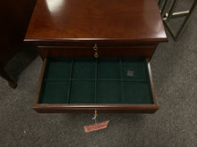 Load image into Gallery viewer, R2525 15”x 20” Mahogany Jewelry Side Used Table $119.98 - 1 Only