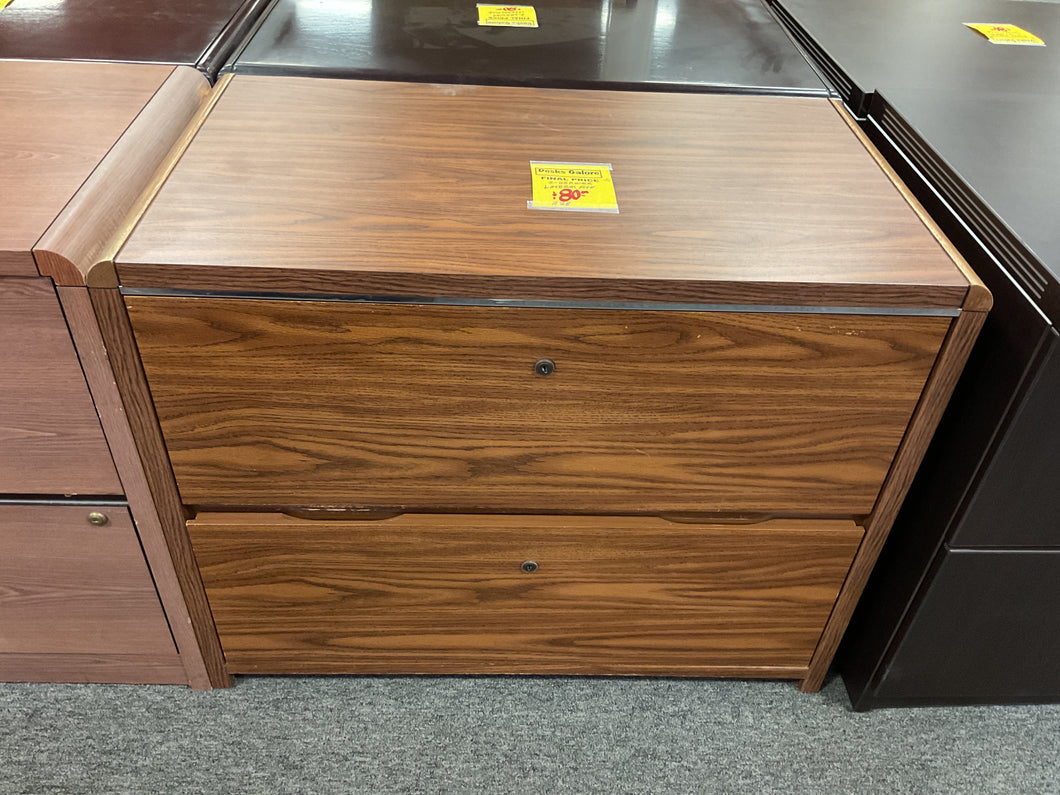 R28 2 Drawer Oak Used Lateral file $80.00 - 1 Only