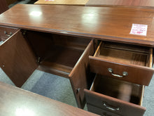 Load image into Gallery viewer, R440 21”x 72” Cherry Used Storage Credenza w/2 Files $199.98 - 1 Only
