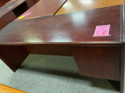 R2004 24”x 72” Mahogany Used Credenza Desk w/1 file $199.98 - 1 Only