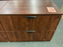 Load image into Gallery viewer, R9015 36” Cherry Lam 2 Drawer Used Lateral File $299.98