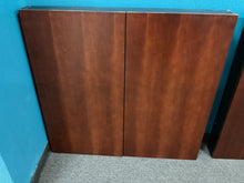 Load image into Gallery viewer, R58 36” Mahogany Wall Mounted Whiteboard Used Cabinet $49.98