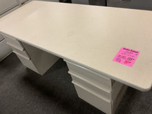 Load image into Gallery viewer, R49 30”x 72” Puddy Used Desk w/2 Files $99.98