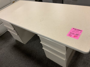 R49 30”x 72” Puddy Used Desk w/2 Files $99.98