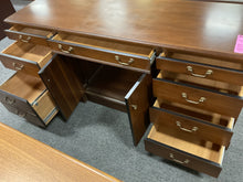 Load image into Gallery viewer, R5576 20”x 66” Cherry Used Storage Credenza $75.00 - 1 Only