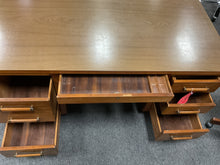 Load image into Gallery viewer, R89 34”x 60” Oak Used Desk w/2 Files $249.98 - 1 Only