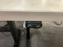 Load image into Gallery viewer, R661 24”x 54” Off white Lam Power Adjustable Used Desk $249.98