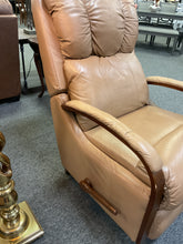 Load image into Gallery viewer, R5880 La-Z-Boy Tan Leather Used Wall Recliner $249.98 - 1 Only