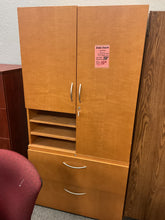 Load image into Gallery viewer, R7005 36”x 72” Pine Lam Used Lateral File/Storage Cabinet $199.98 - 1 Only
