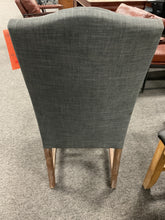 Load image into Gallery viewer, R601 Gray Upholstered Dining Used Chair $75.00