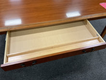 Load image into Gallery viewer, R348 38”x 73” Gunlocke Cherry Writing Used Desk $299.98 - 1 Only