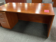 Load image into Gallery viewer, R84 36”x 72” Pine Lam Used Desk w1 File $249.98 - 1 Only