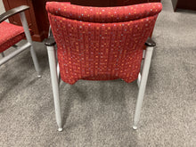 Load image into Gallery viewer, R5997 Red/Gray Base Guest Used Chair $99.98