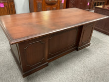 Load image into Gallery viewer, R62 36”x 72” Mahogany finish Wood Used Desk $499.98 - 1 Only