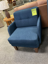 Load image into Gallery viewer, R89 Blue Fabric Used Chair $149.98