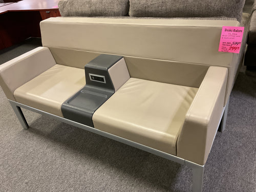 R4444 Beige Lounge Used Sofa $299.98 - 1 Only