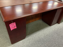 Load image into Gallery viewer, R745 24”x 72” Mahogany Used Credenza Desk $199.98 - 1 Only