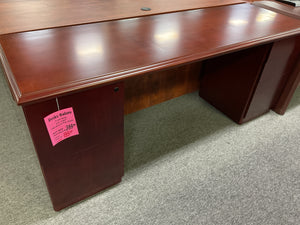 R745 24”x 72” Mahogany Used Credenza Desk $199.98 - 1 Only