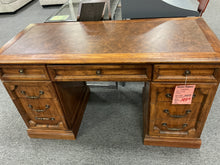 Load image into Gallery viewer, R3830 24”x 54” Oak Finish Used Desk w/2 Files $149.98 - 1 Only