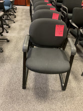Load image into Gallery viewer, R310 Black Fabric Used Chair $49.98