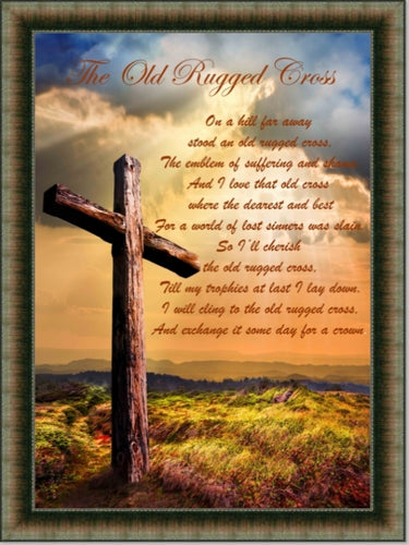 7183 Rugged Cross Artwork $79.95