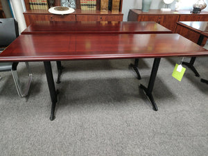R980 24"x 72" Mahogany Liberty Used Table $199.95