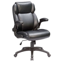 Load image into Gallery viewer, 8777 Sealy Black Atlas Flip Arm Desk Chair $229.95