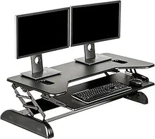 Load image into Gallery viewer, R49992 VariDesk 40&quot; Rectangle Black Used Desk Top Riser $99.98