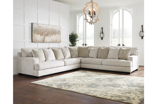 3 PC Beige Sectional
