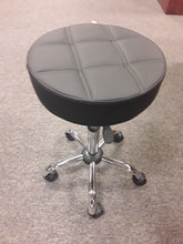 Load image into Gallery viewer, Black Medical Stool