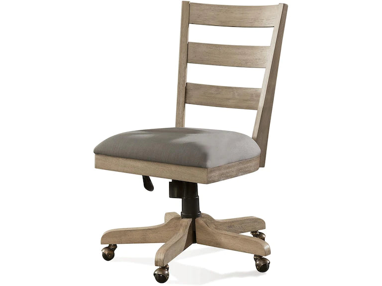 7971 Home Office Wood Back Desk Chair