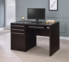 Load image into Gallery viewer, 2816 60&quot; Contemporary Cappuccino Connect-It Computer Desk $399.95