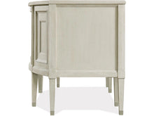Load image into Gallery viewer, #7909 Champagne Curved Executive Desk $1,399.95