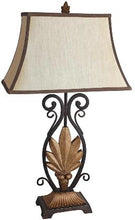 Load image into Gallery viewer, 5274 Gold Leaf Table Lamp $99.95