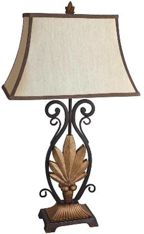 5274 Gold Leaf Table Lamp $99.95