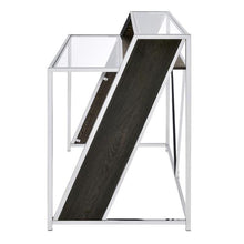Load image into Gallery viewer, #7278 47&quot; Chrome and Glass Writing Desk $299.95