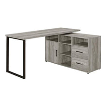 Load image into Gallery viewer, 7600 59&quot; Antique Nutmeg Desk w/Return $249.95 - Clearance!