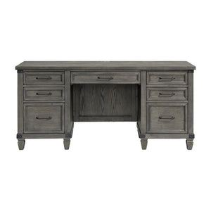 7929 66" Pewter Credenza Desk (Hutch sold separately)$1,199.95