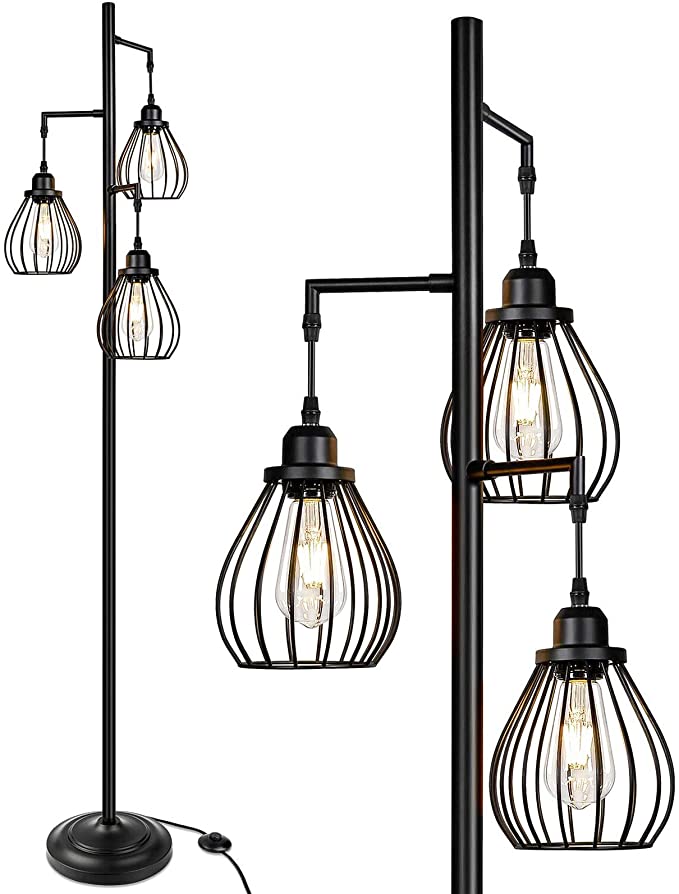 Industrial Style Floor Lamp