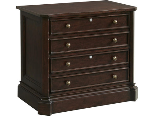 Burnt Caramel 2 Drawer Lateral File