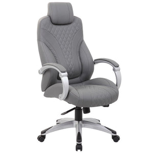 7489 Gray Caresoft Desk Chair $279.95