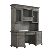 Load image into Gallery viewer, #7495 Gray Wash Hutch $1,599.95 (Credenza Not Included)