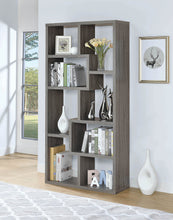 Load image into Gallery viewer, #5613 Contemporary Weathered Gray Bookcase $199.95